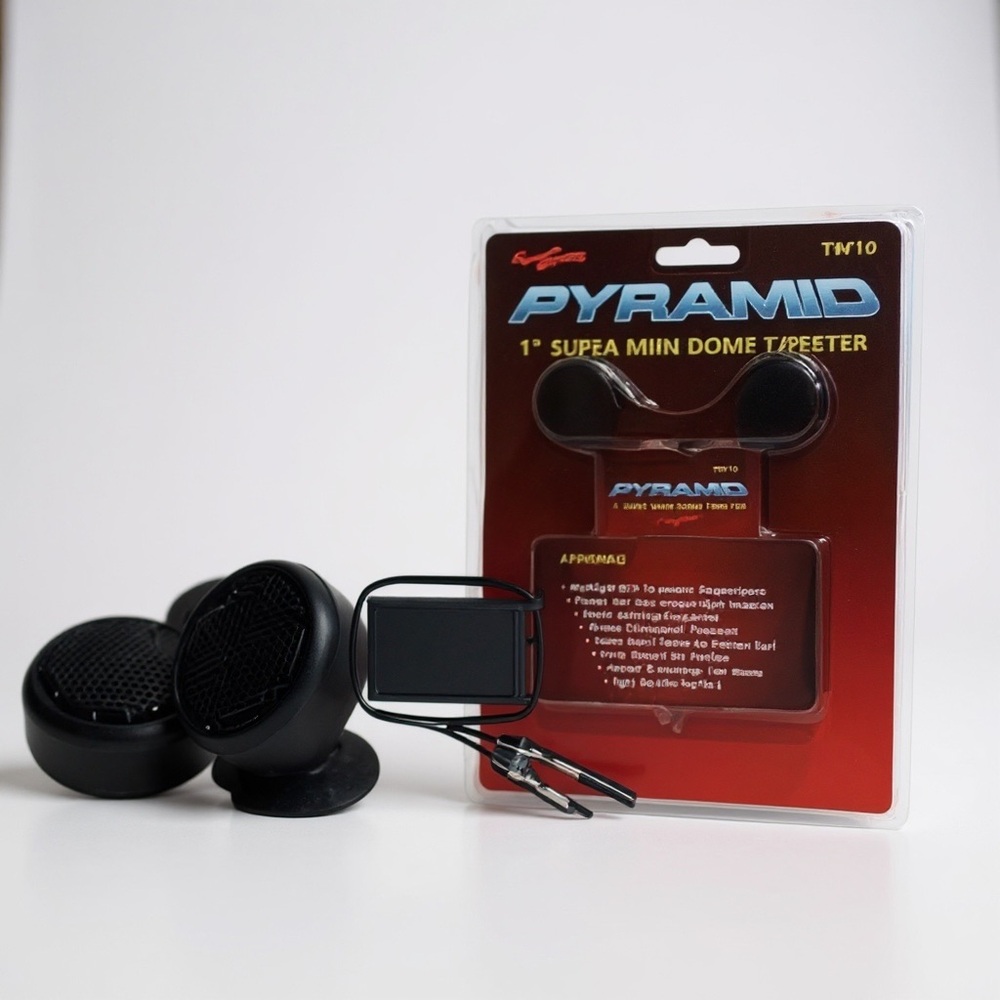 Black Mini Dome Tweeter